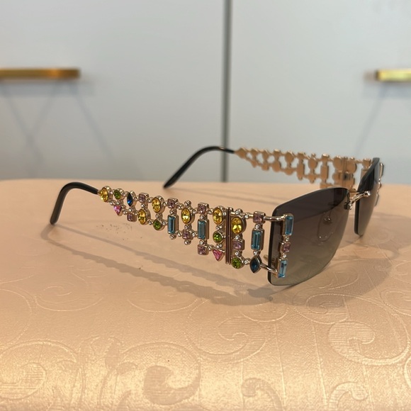 Caviar Women's Sunglasses - Blue Gradient - Picture 2 of 7